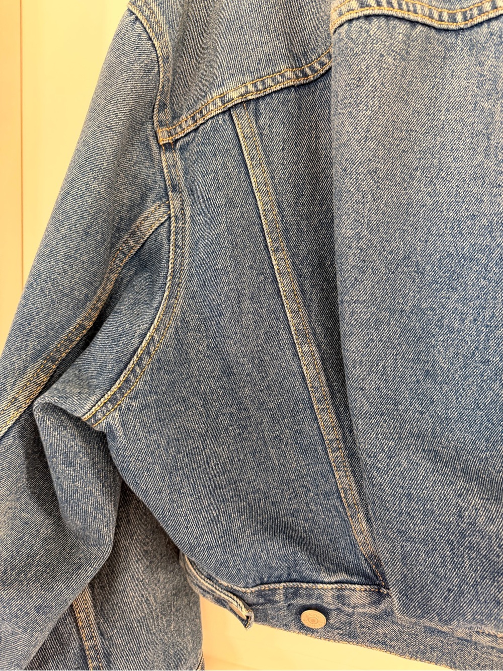 Acne Studios Oversize Denim Trucker Jacket - Picture 7 of 9